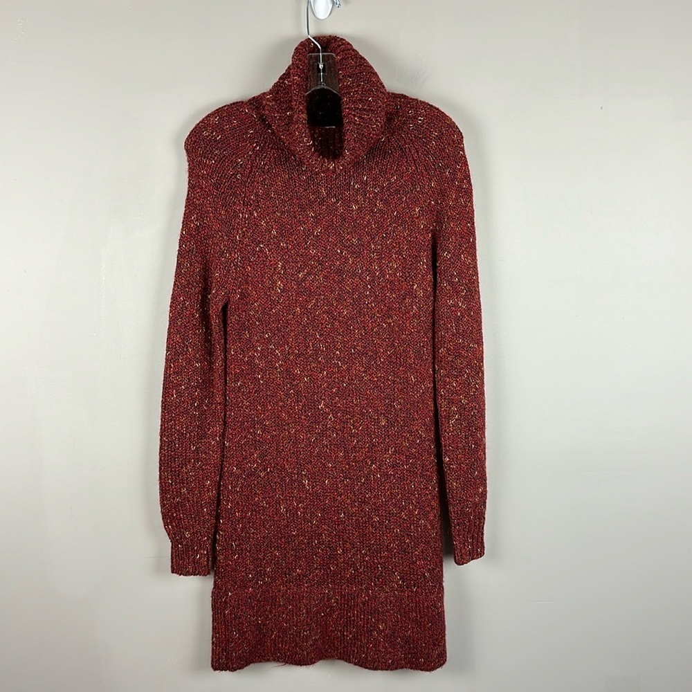 Acorn Turtleneck Mohair & Alpaca Blend Sweater Dress Size S